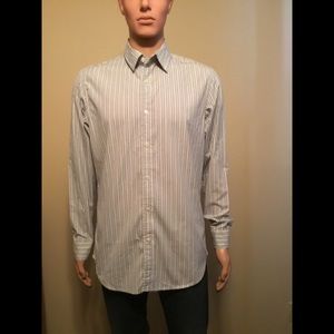 - Sharp like new Ban Rep men’s slim fit M  striped…